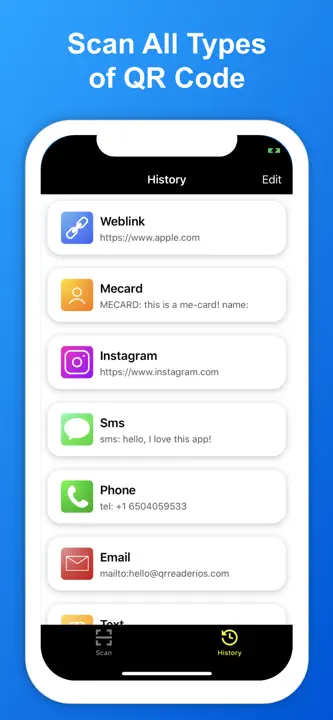 SkyBlueScan : capture d’écran 3 sur 4