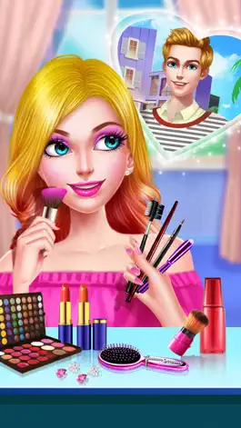 Game screenshot School Date Makeup mod apk