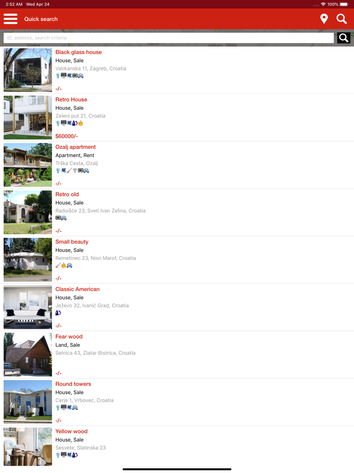 Winter Real Estate Agency App