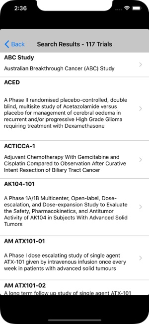 Clintrial Refer Oncology WA(圖2)-速報App