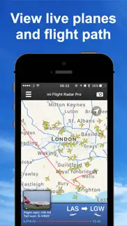 flight radar 24 pr plane aware iphone screenshot 1