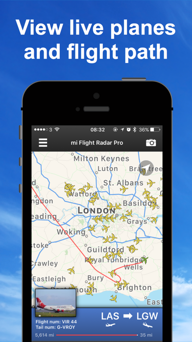 Screenshot #1 pour Fly Radar 24 Pro Avion direct