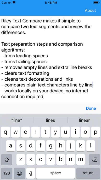 Riley Text Compare