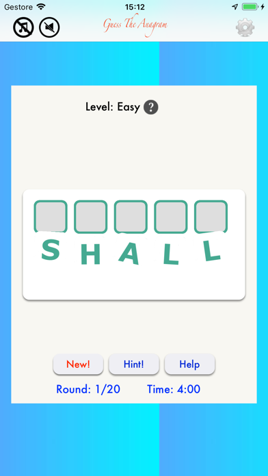 Screenshot #1 pour Guess The Anagram