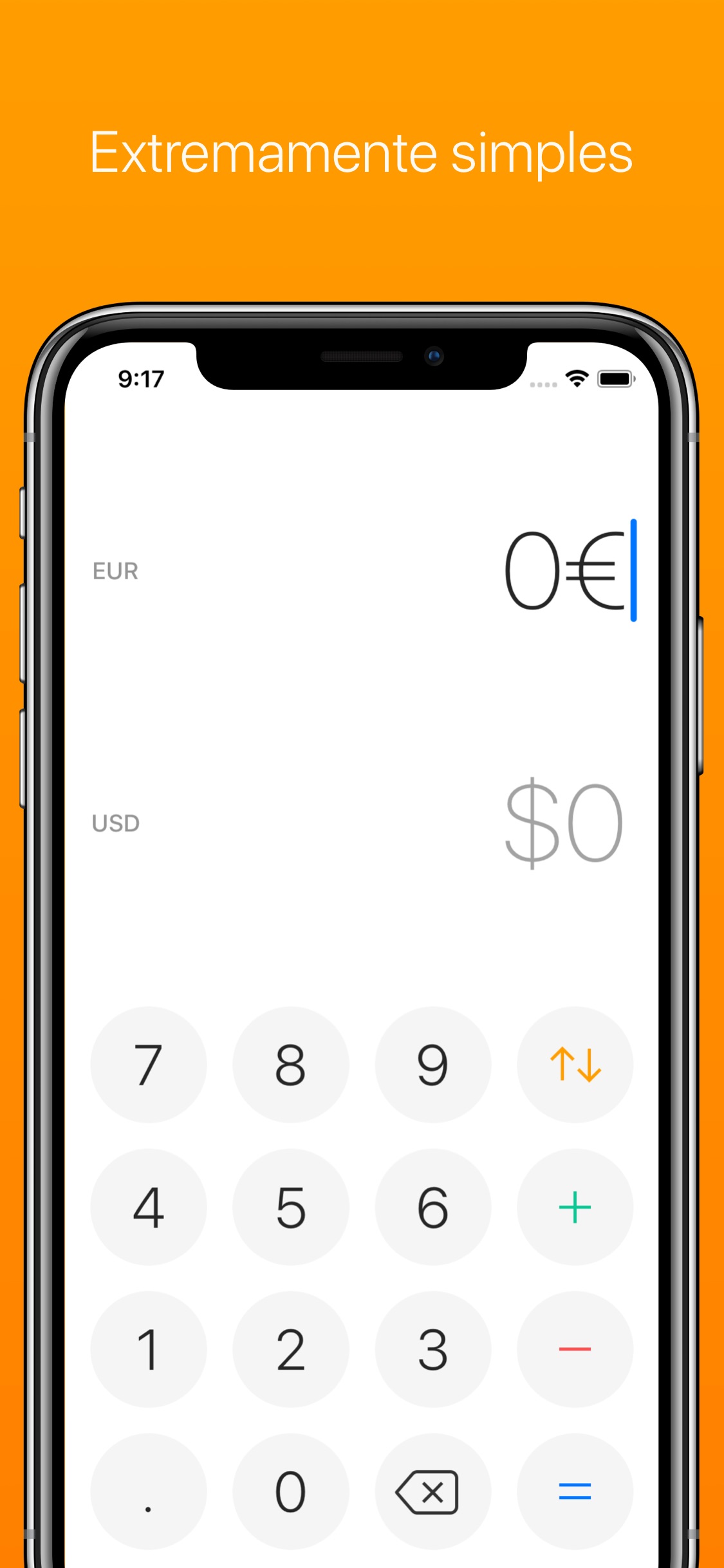 Screenshot do app Currency – Simple Converter