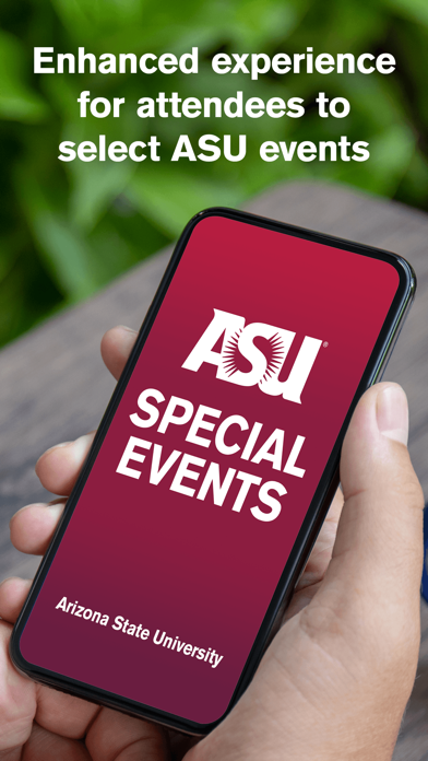 ASU Special Events Screenshot