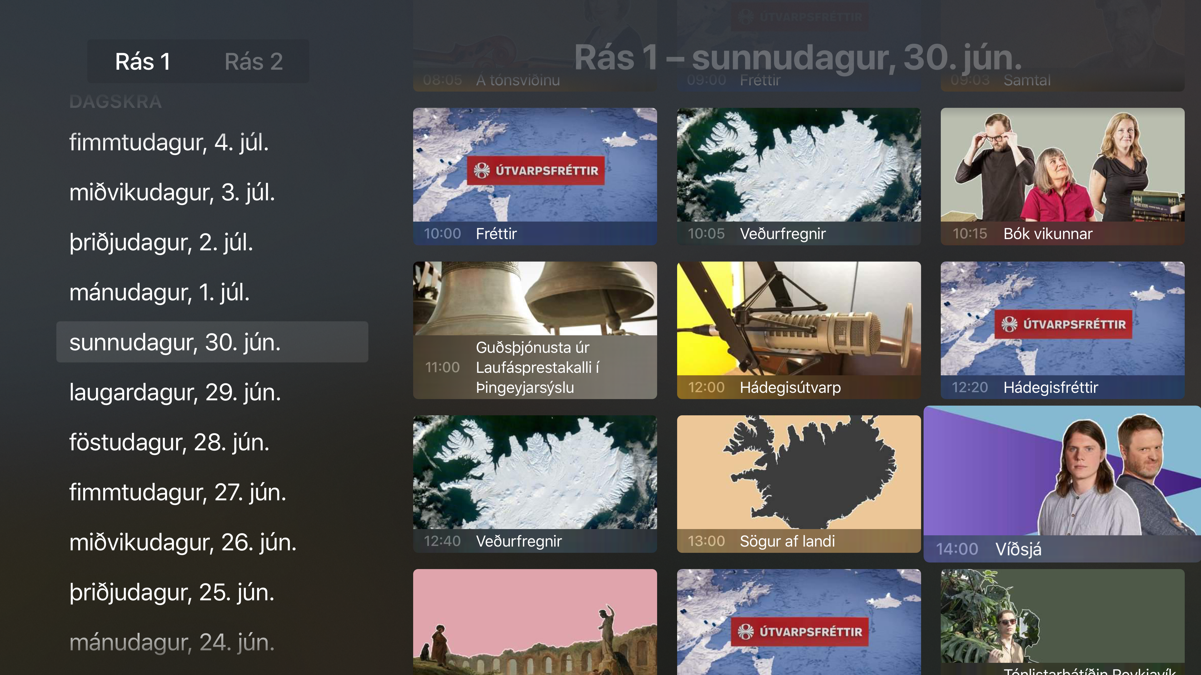 Útvarp screenshot 5