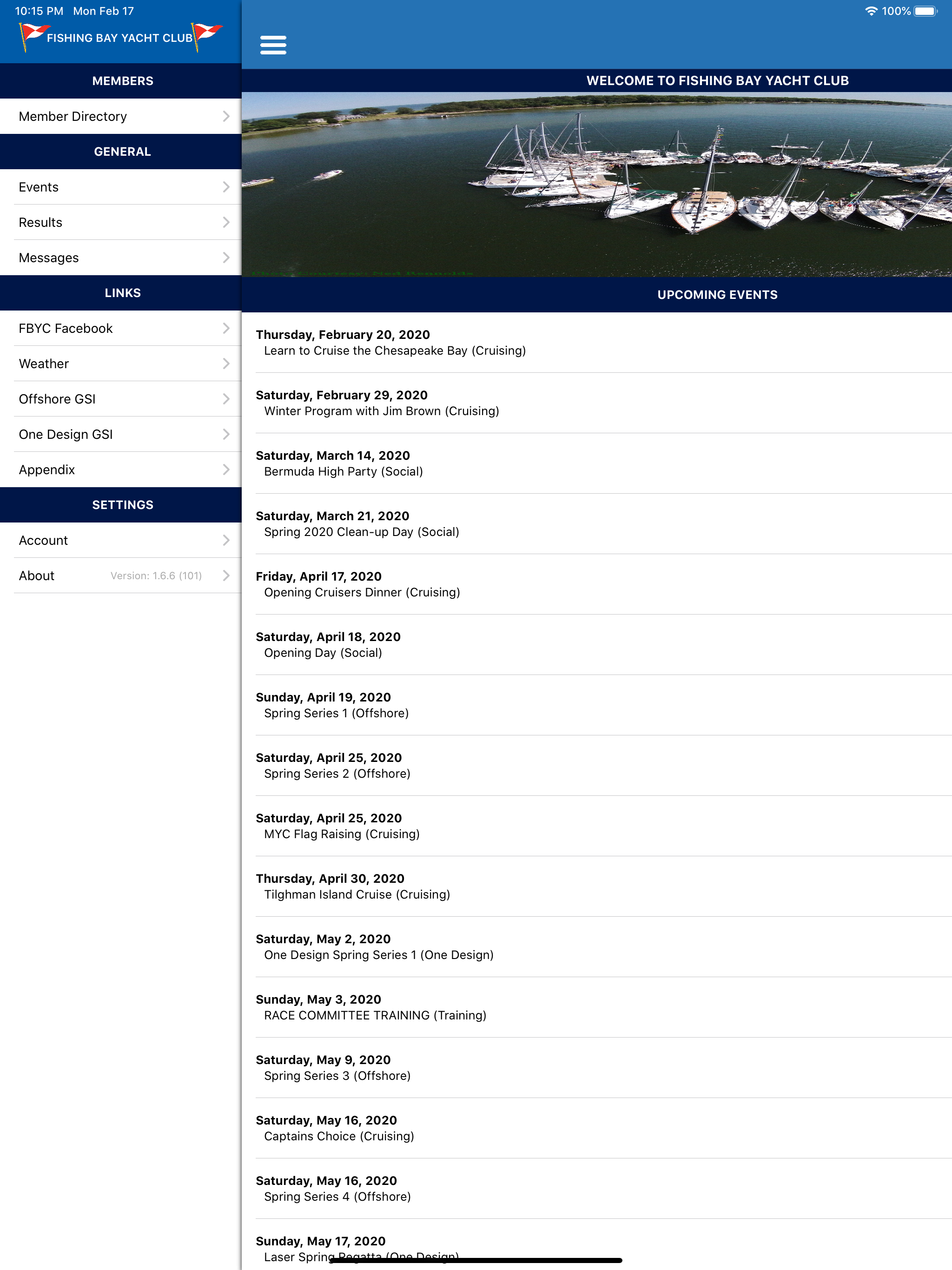 Fishing Bay Yacht Club (FBYC)