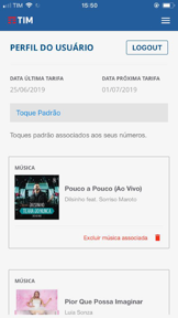TIM Music Som de Chamada screenshot