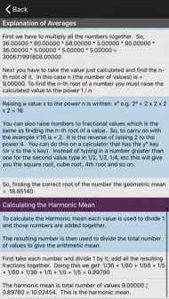 Averages Calculator iphone bilder 3