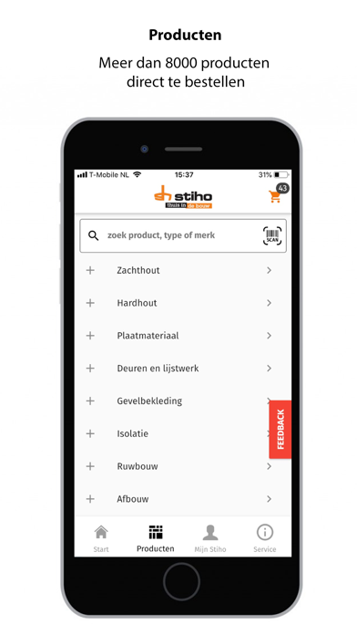 Stiho Bestel App screenshot 2