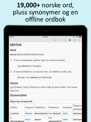 norsk ordbok og synonymer ipad resimleri 1