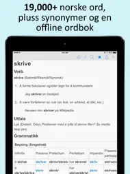 Norsk Ordbok og Synonymer ipad bilder 0