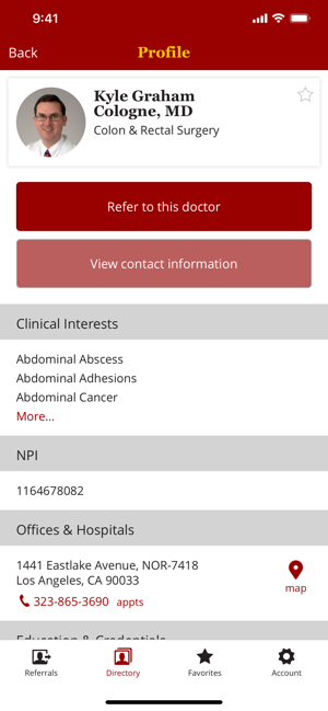 Keck Medicine Referrals(圖3)-速報App