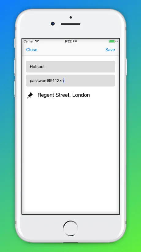WifiPass Map