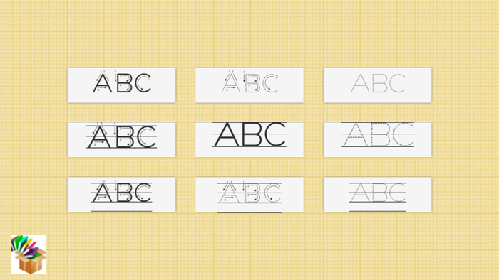 Trace Portuguese Letters