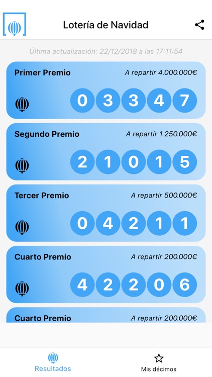 Loteria de Navidad 2022