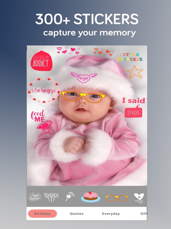 baby photo editor pro iPad screenshot 2 - Photo & Video app