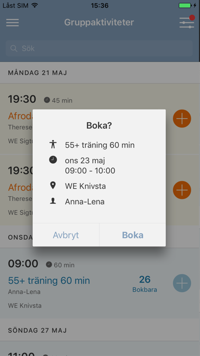 Screenshot #3 pour WE Träning och Hälsa