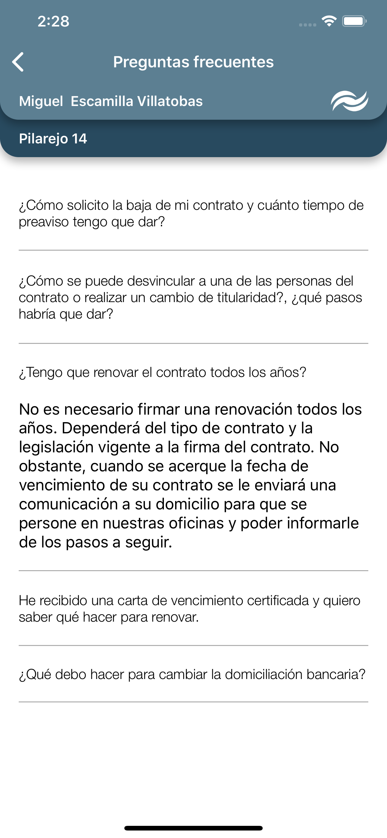 Grupo Reside App screenshot 6