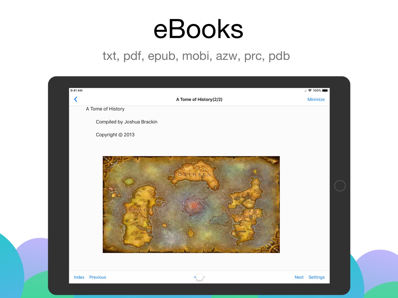 iPad screenshot