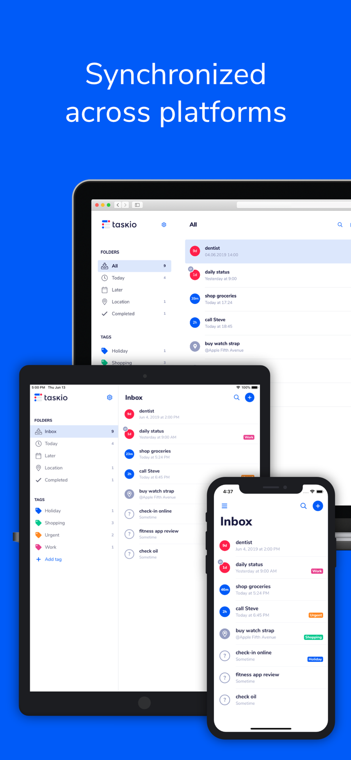 Taskio: Tasks & To-Do list screenshot 6
