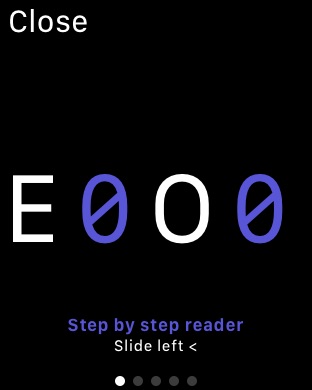 Apple Watch screenshot