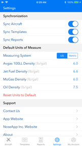 Aircraft Weight and Balance screenshot