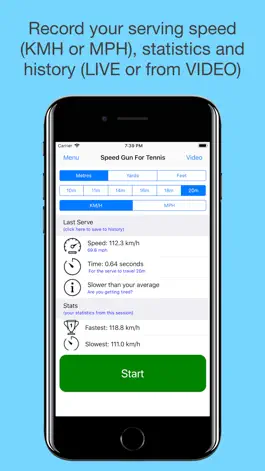 Game screenshot Speed Gun For Tennis hack