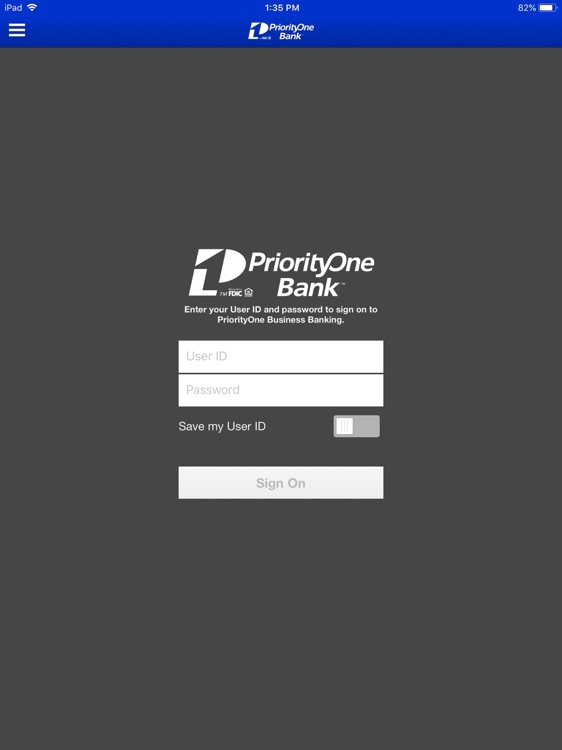 PriorityOne Business for iPad