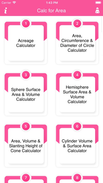 Calc For Area