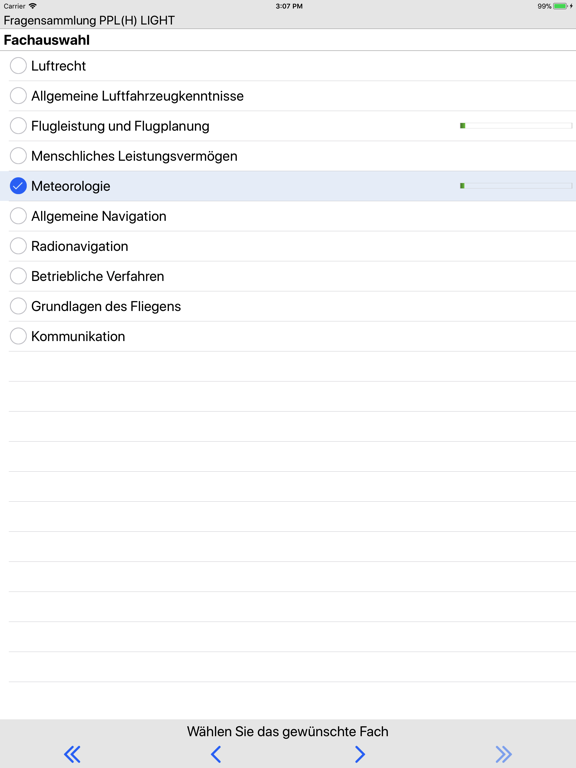 Screenshot #6 pour Questions LIGHT PPL(H) GERMAN