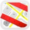 Planimeter is a tool to measure distance and area on map