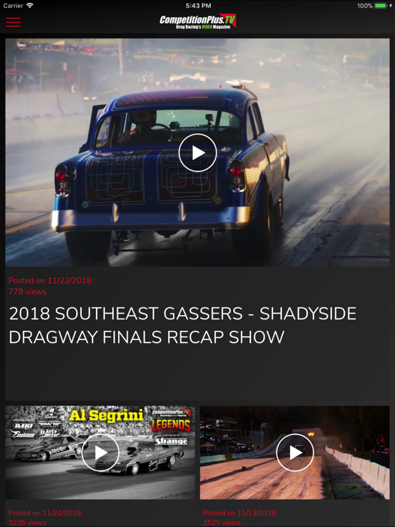 Competition Plus iPad screenshot 4 - News app