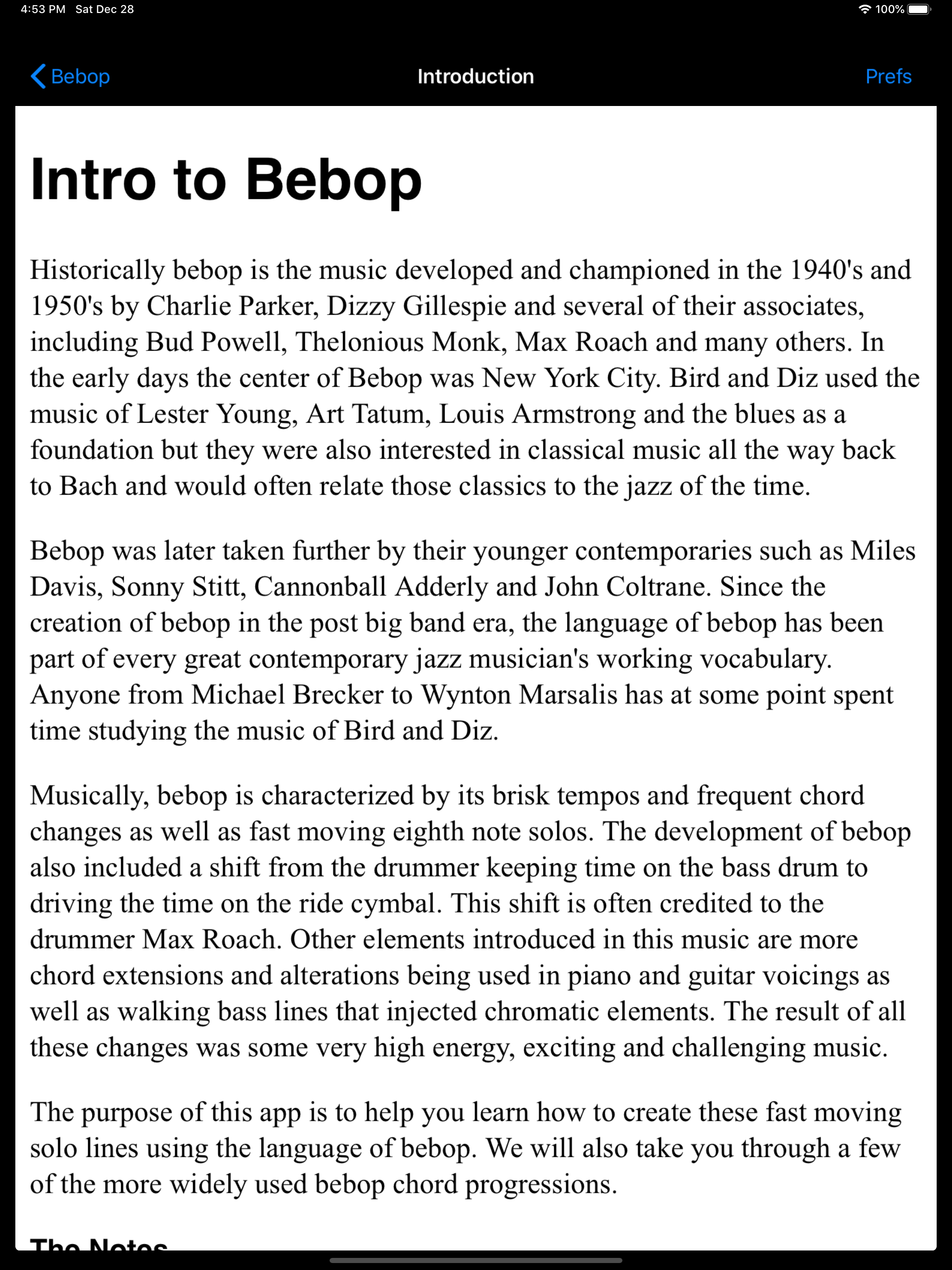 iImprov - Bebop screenshot 9