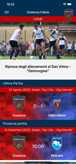 Game screenshot Cosenza Calcio Official mod apk