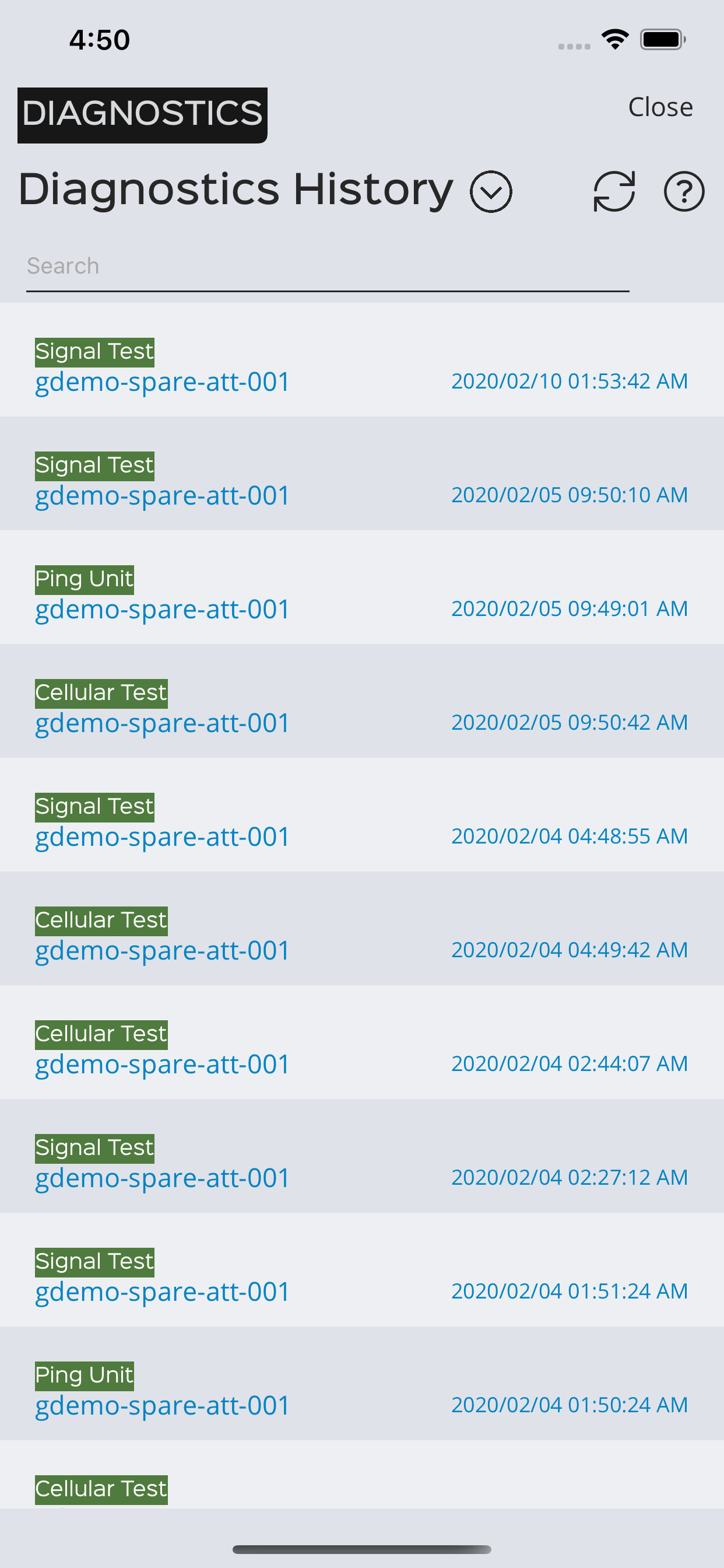 Genesis Monitoring