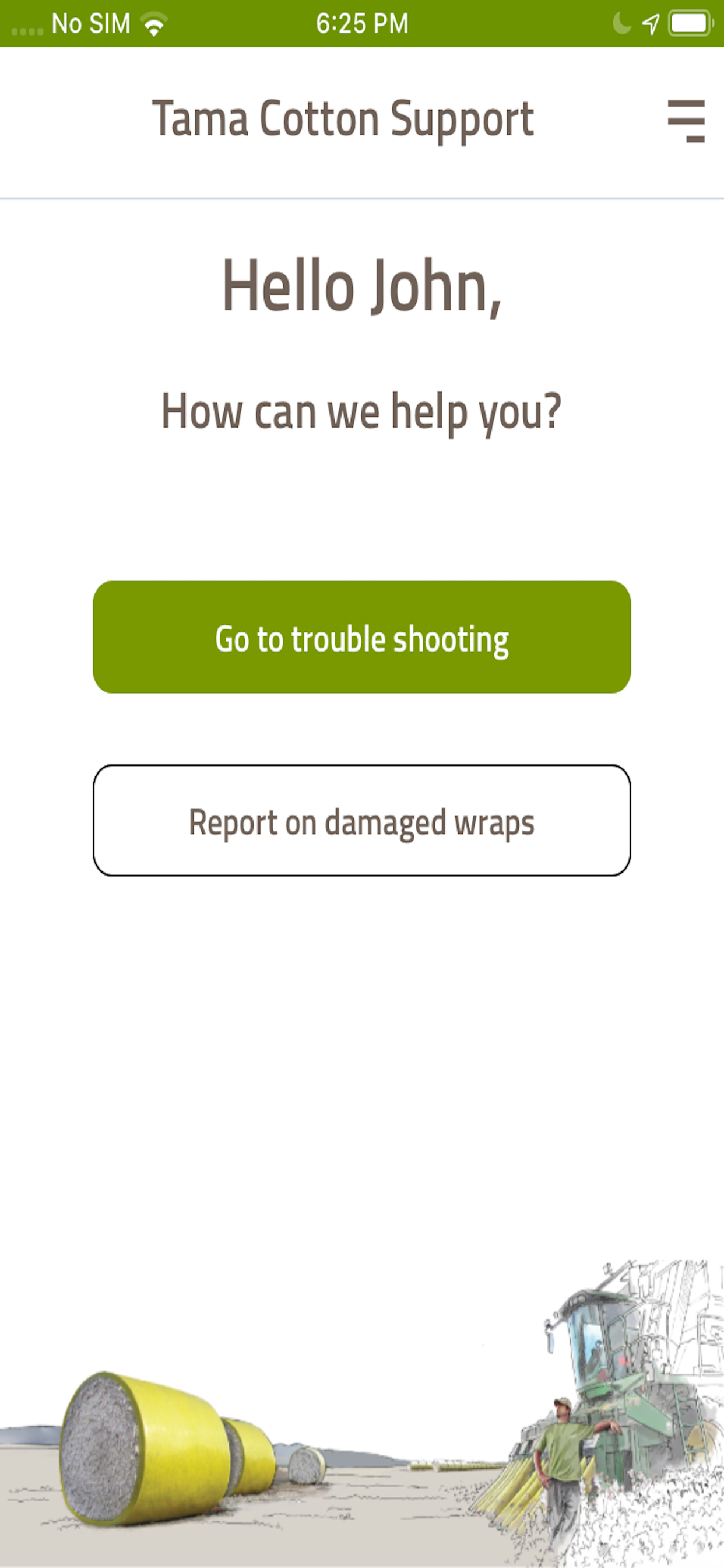 Tama Cotton Support