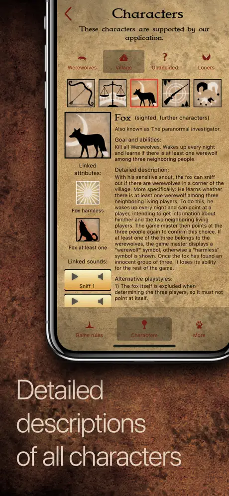 Werewolf - Narrator