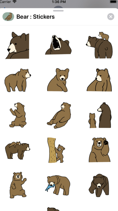 Bear : Stickers screenshot 3