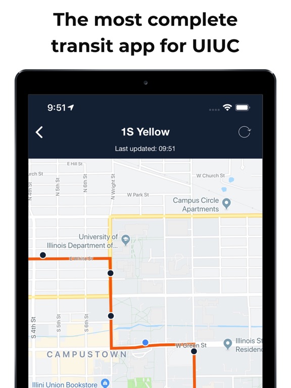 Screenshot #4 pour Illini Bus for CUMTD