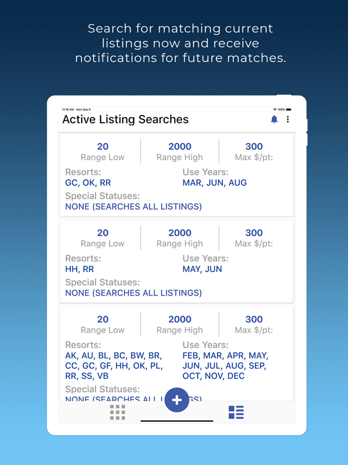 DVC Resale Market Search App