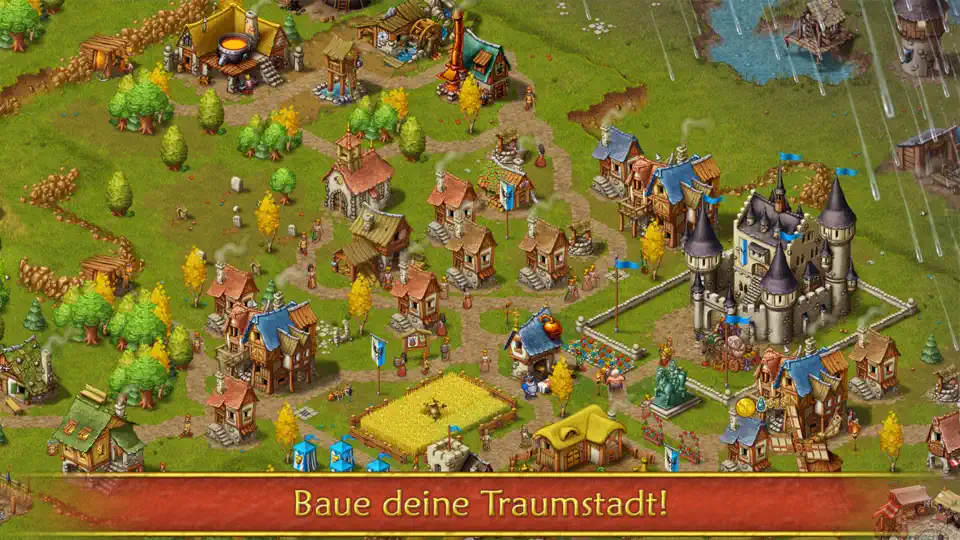 Screenshot von Townsmen - Mittelalter Sim auf dem iPhone 3