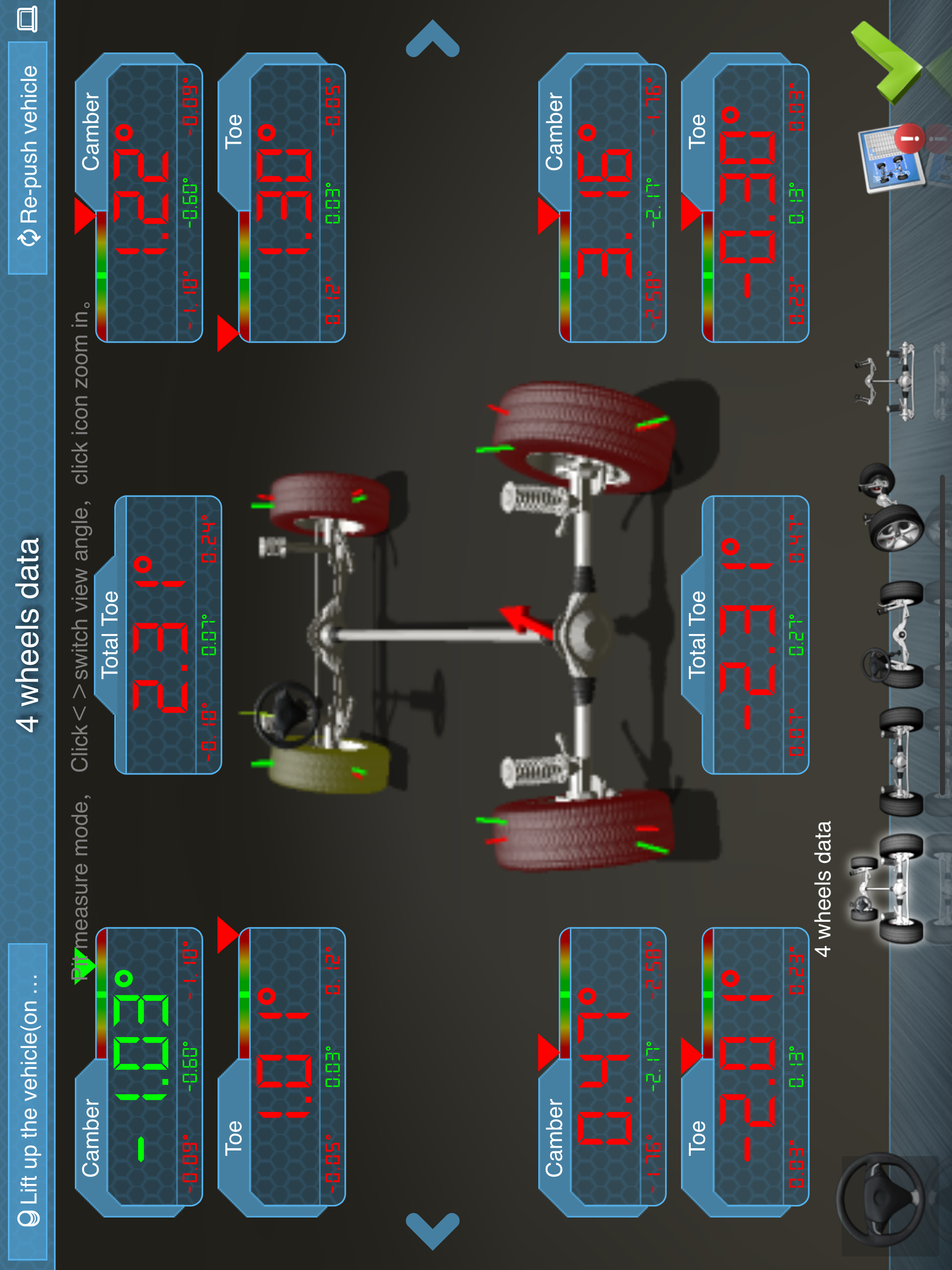 3D Wheel Alignment