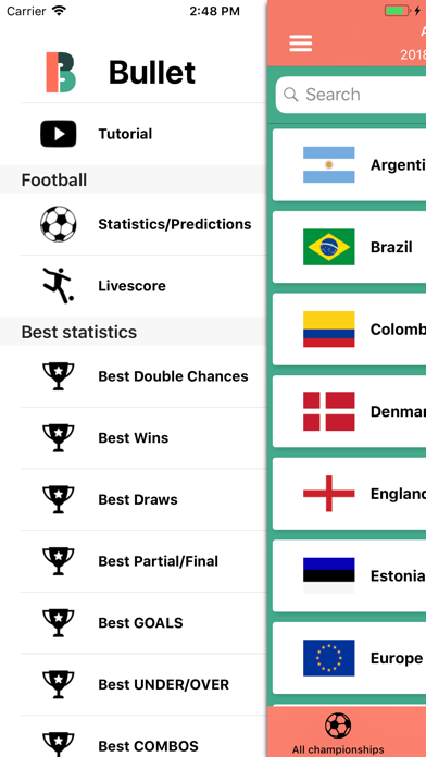 Bullet Bet Predictions screenshot 2