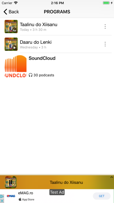 Radio Soninkara.com Screenshot