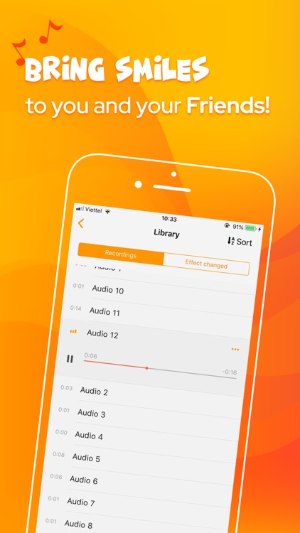 Voice mimic - Voice Modulator screenshot-3