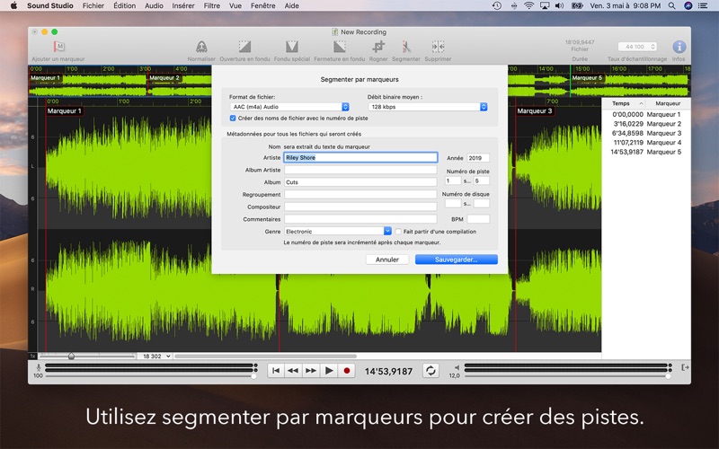 Screenshot #3 pour Sound Studio