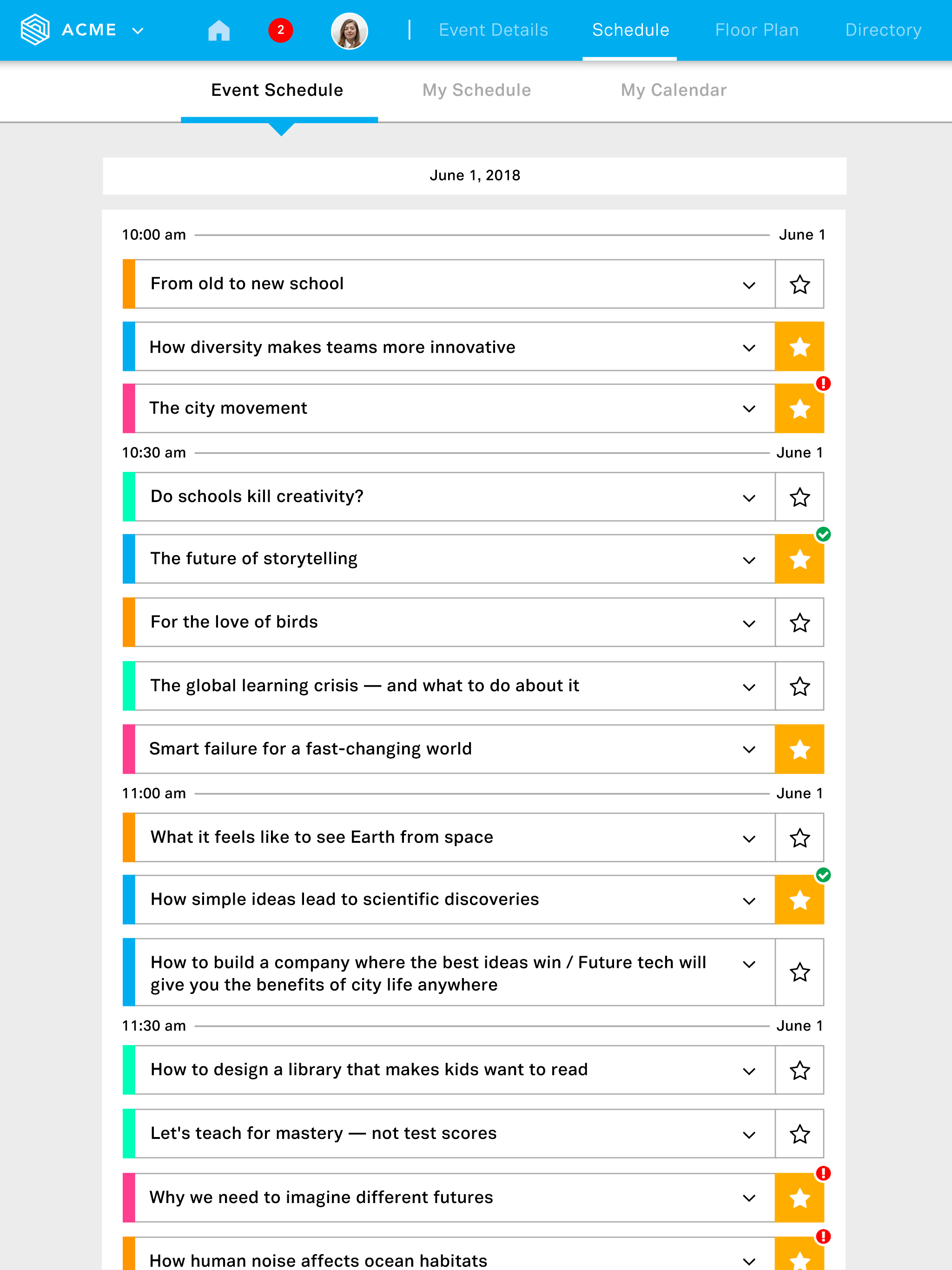 klik Event App screenshot 6