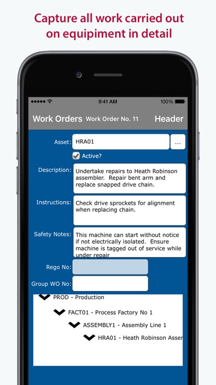 MEX - Asset Maintenance